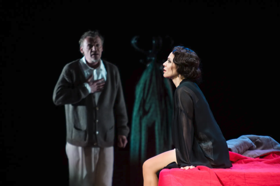 спектакль "Эйнштейн и Маргарита" А. Серебряков, А. Хмельницкая