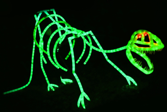 Представление световых кукол. Театр Николая Зыкова (Москва)