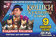 Владимир Куклачёв Спектакль для всей семьи «Кошки Куклачева в городе!»