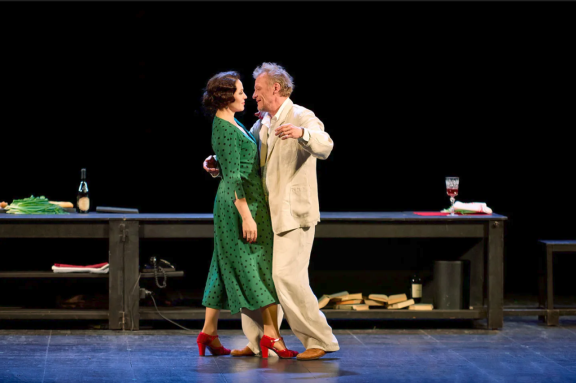 спектакль "Эйнштейн и Маргарита" А. Серебряков, А. Хмельницкая