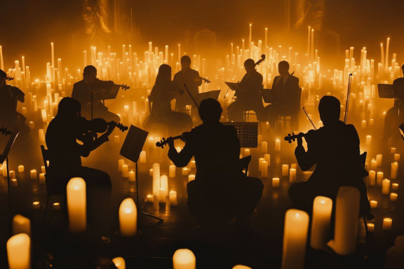 Оркестр CAGMO — Саундтреки Эйнауди при свечах