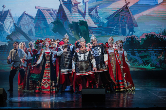 «Илья Муромец и Соловей-разбойник» представление ГКА "Ивушка"для детей