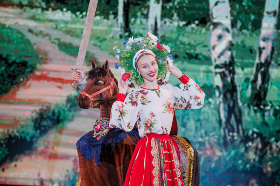 «Илья Муромец и Соловей-разбойник» представление ГКА "Ивушка"для детей