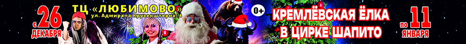 Кремлевская Ёлка в цирке шапито в Краснодаре