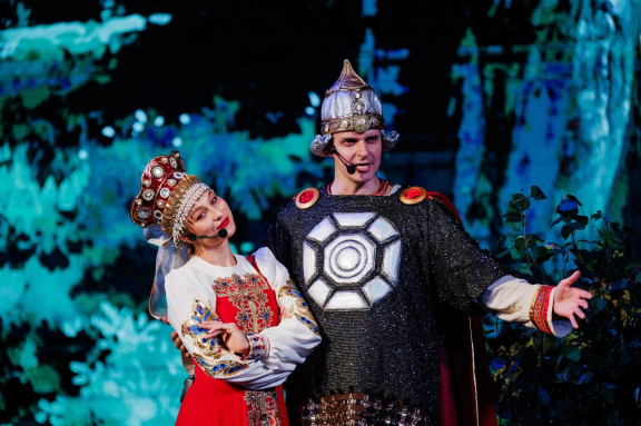 «Илья Муромец и Соловей-разбойник» представление ГКА "Ивушка"для детей