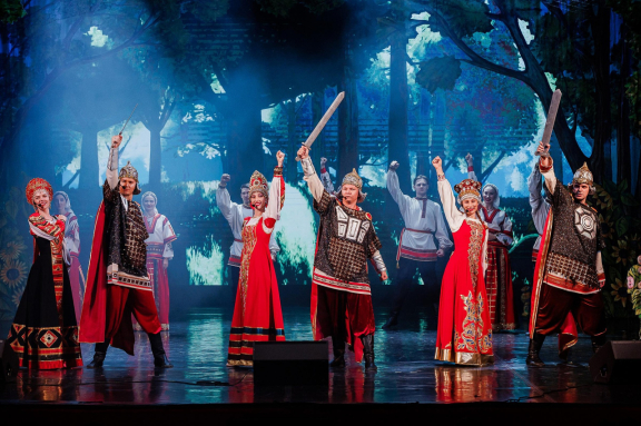 «Илья Муромец и Соловей-разбойник» представление ГКА "Ивушка"для детей