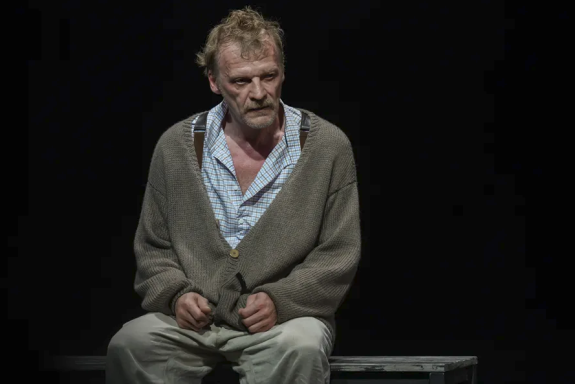 спектакль "Эйнштейн и Маргарита" А. Серебряков, А. Хмельницкая